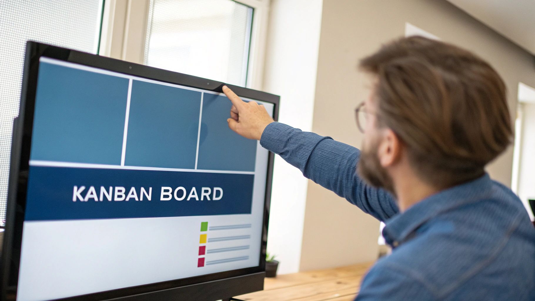 A Jira board showing columns and tasks, which is central to agile project management