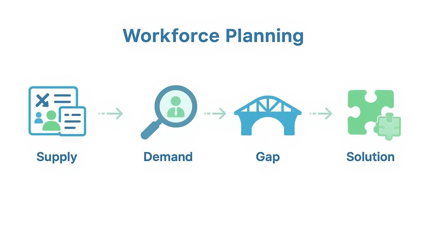 Infographic about workforce planning strategy