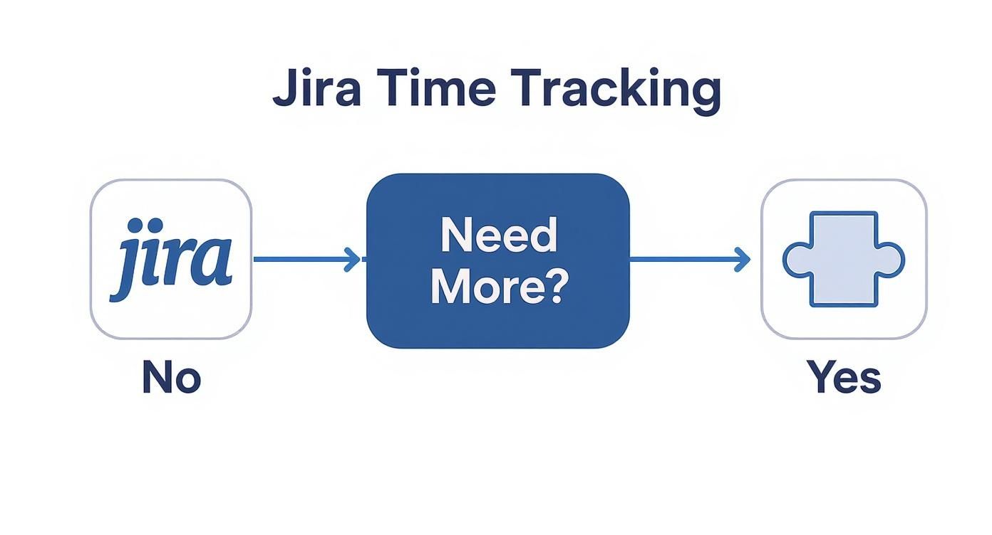 Infographic about jira for time--tracking