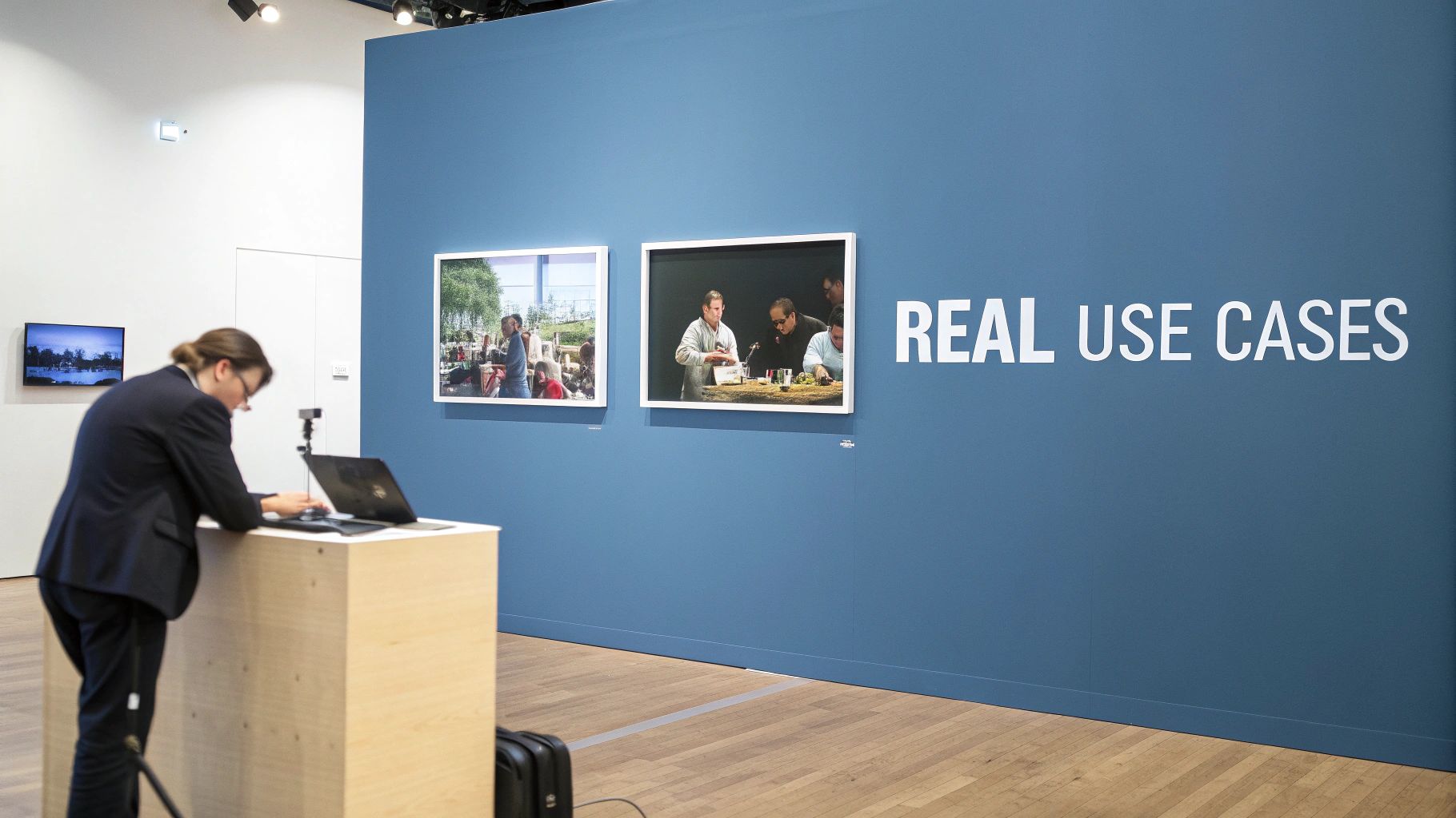 Event scheduling example in action