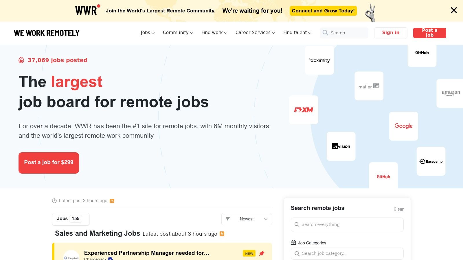 We Work Remotely – Europe/Netherlands